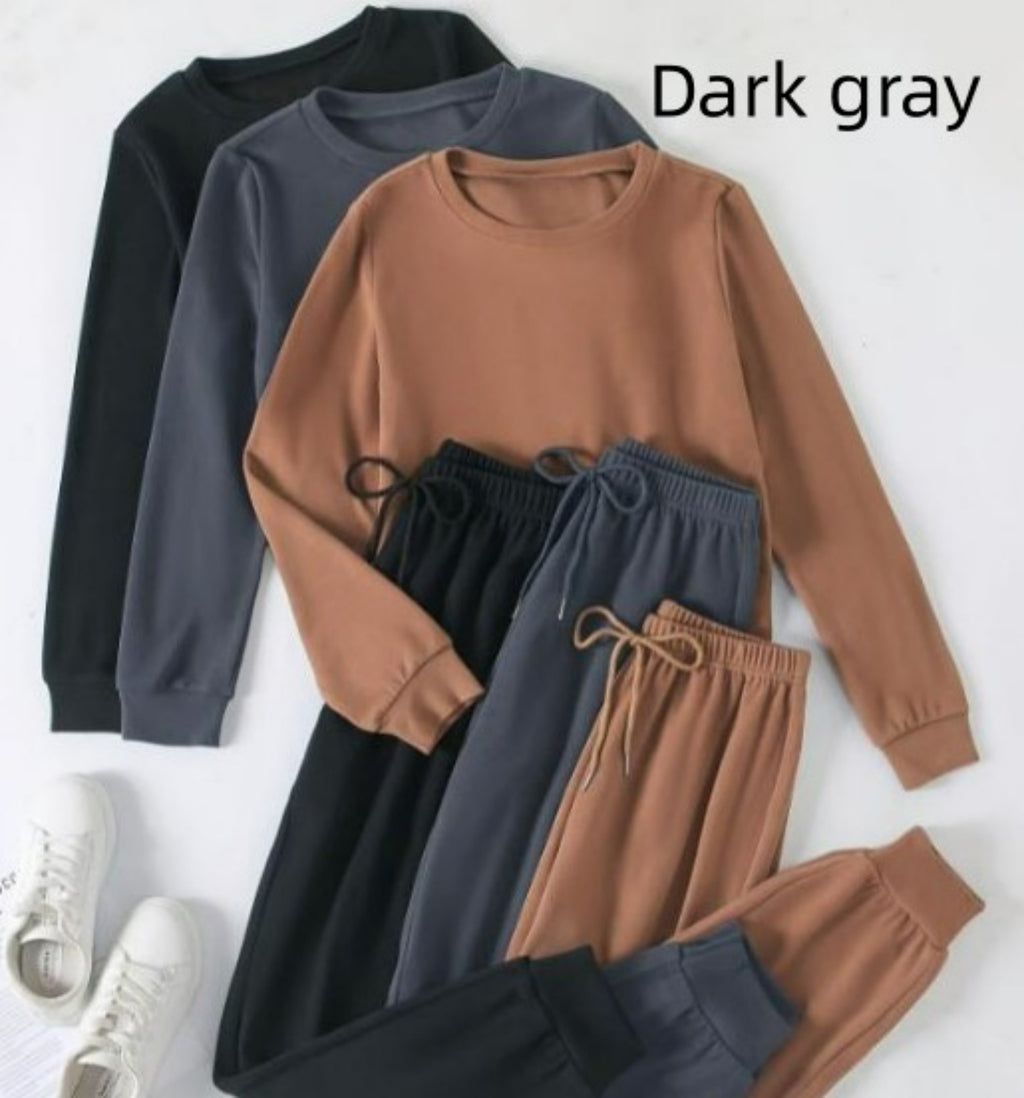 Men's Casual Sweatshirt Autumn And Winter Round Neck
