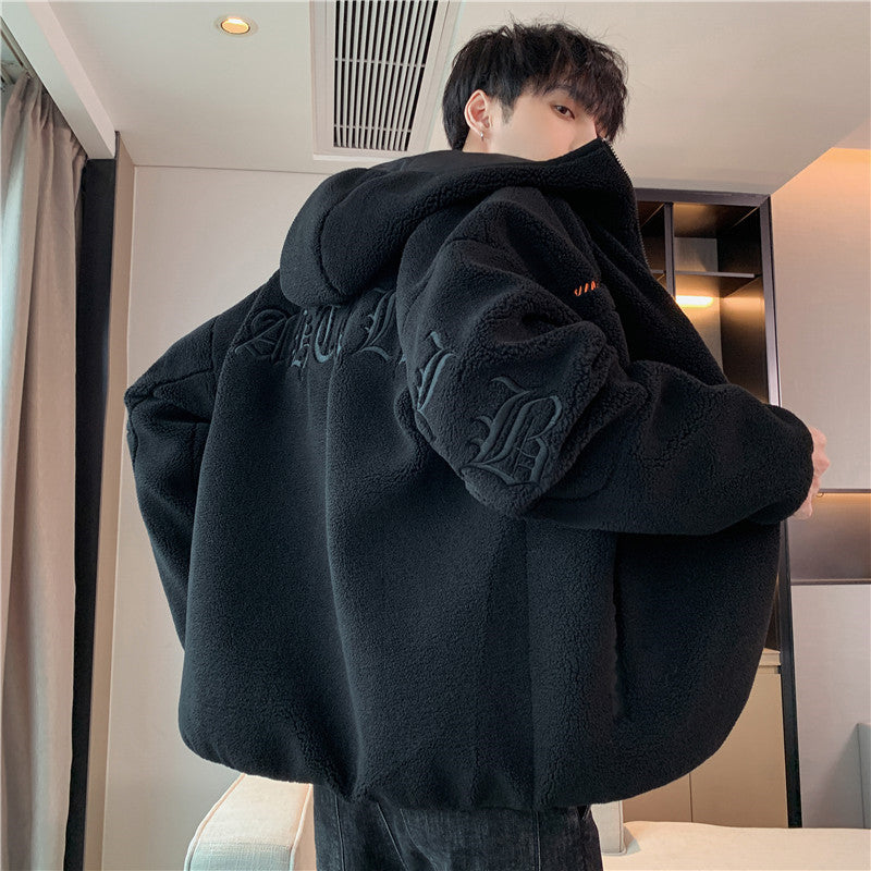 Fleece Fashion Top Cardigan Coat