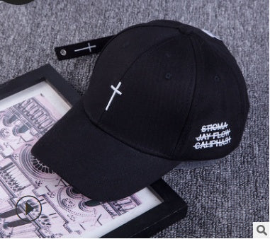 Embroidered Cross Baseballcap