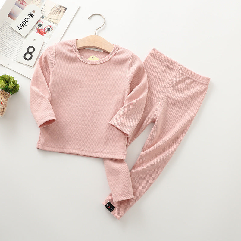 Children's autumn baby stretch pajamas