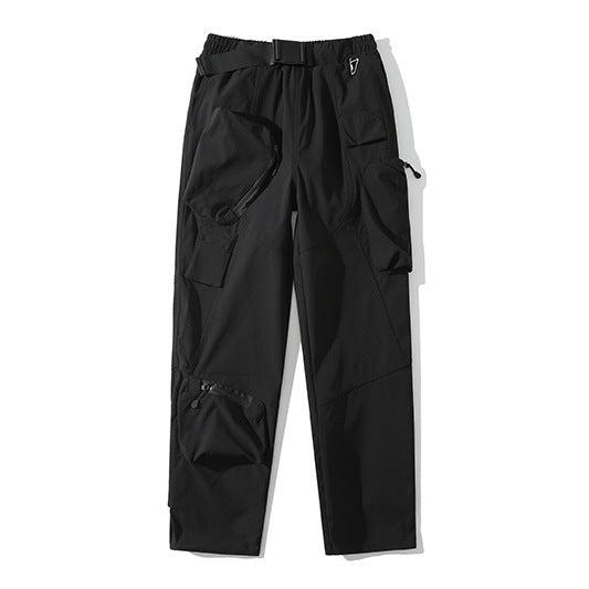 Trendy Men's Multi-pocket Trousers Men's Loose