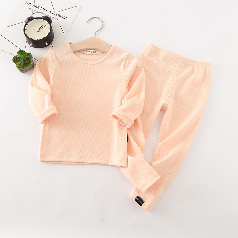 Children's autumn baby stretch pajamas