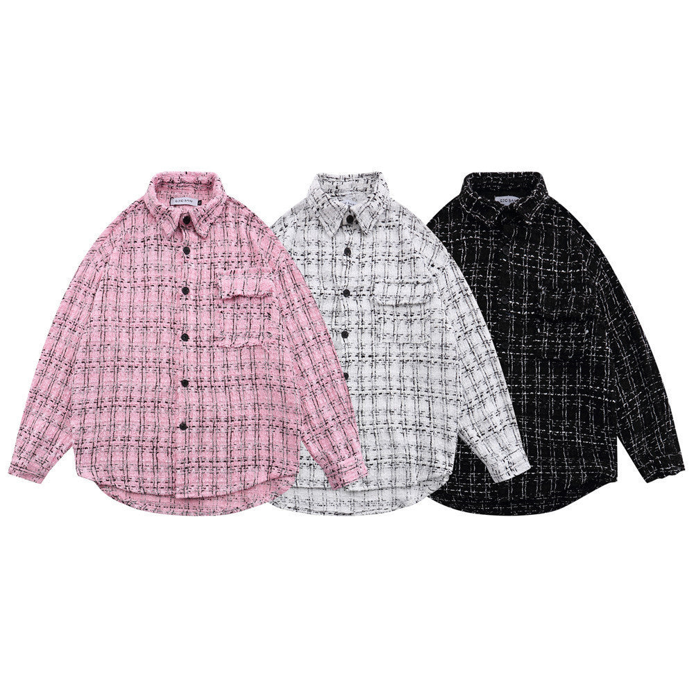 Men's Ins Street Loose Autumn Coat Shirt