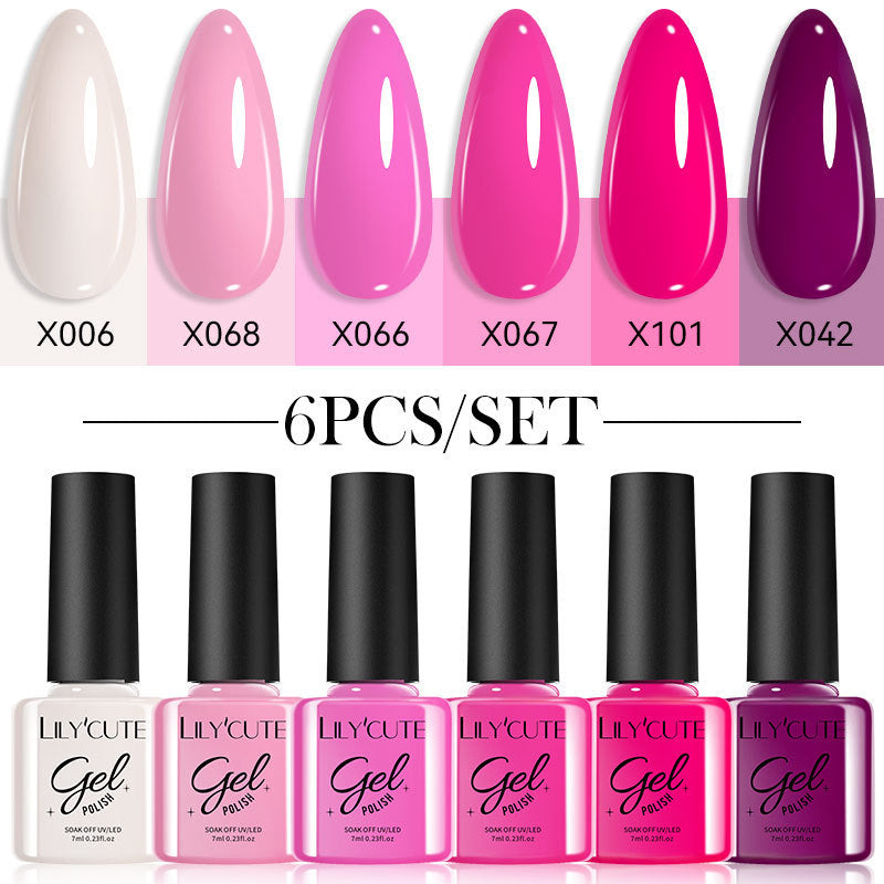 Solid Color UV Polish Glitter Suit UV Polish