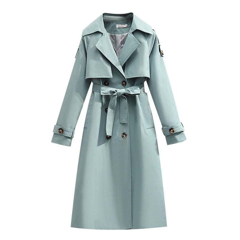 New Hot Sell Small Mid-length Trench Coat