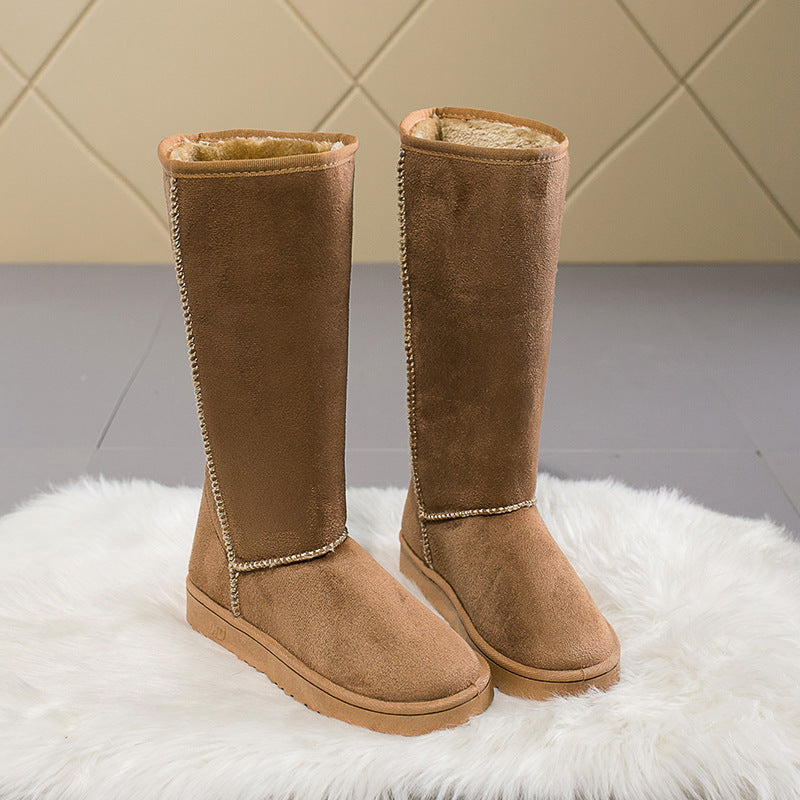 European And American Women's High Top Snow Boots