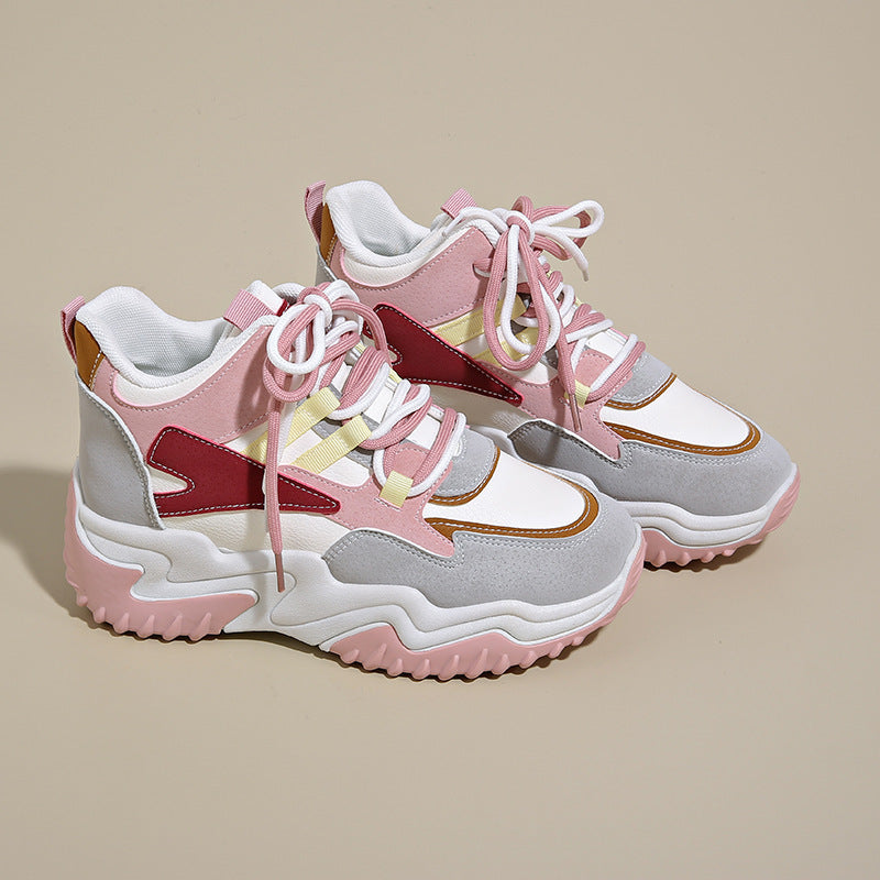 New Breathable High Top Sneakers Children