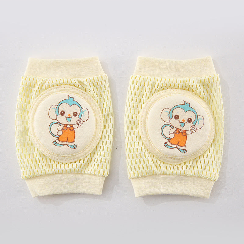 Children's Breathable Mesh Knee Pads Crawling And Walking Elbow