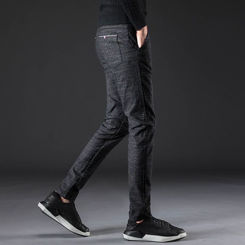 Men's Fashion And Comfort Business Thick Long Pants