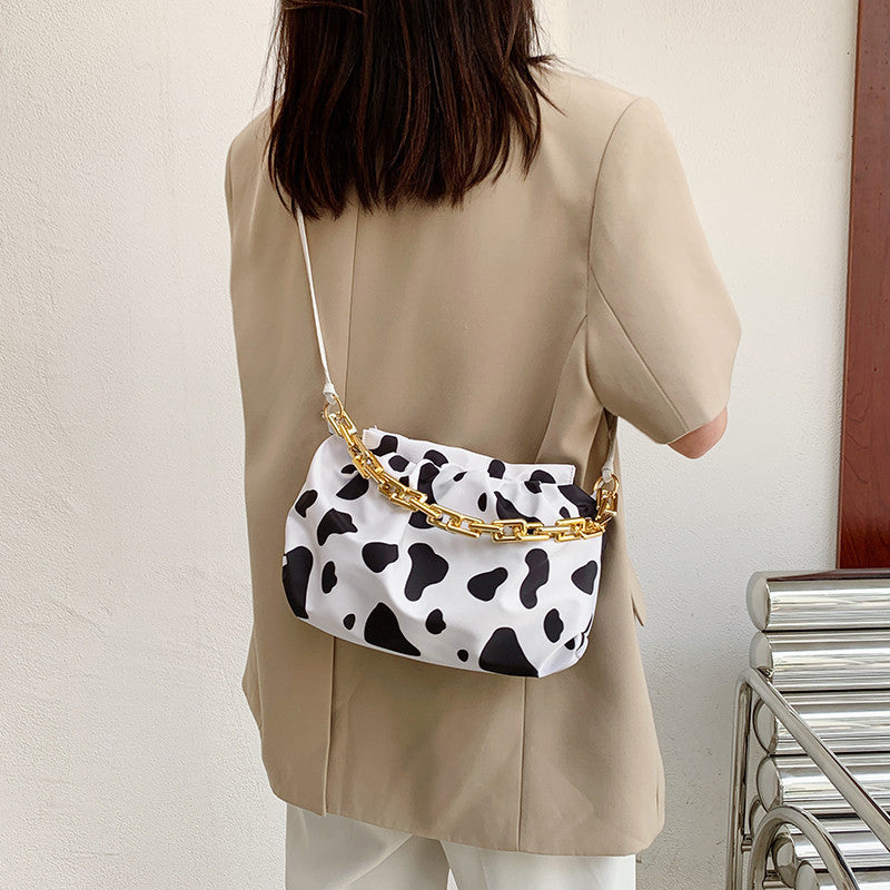 Chain Handbag, Lightweight One-shoulder Clouds