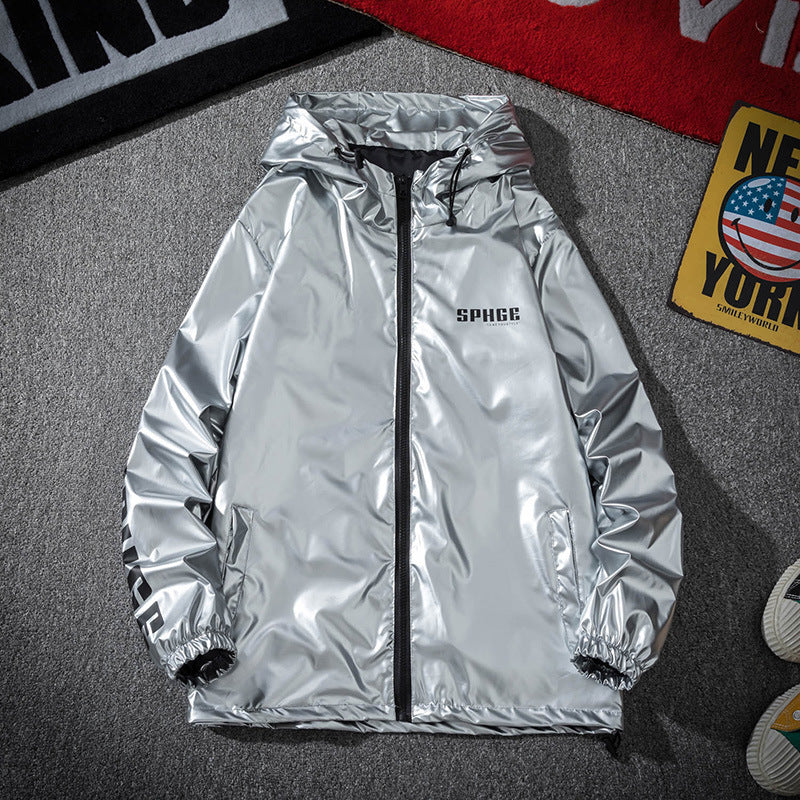 Men's Hooded Jacket Korean-style Slim-fit Casual Jacket