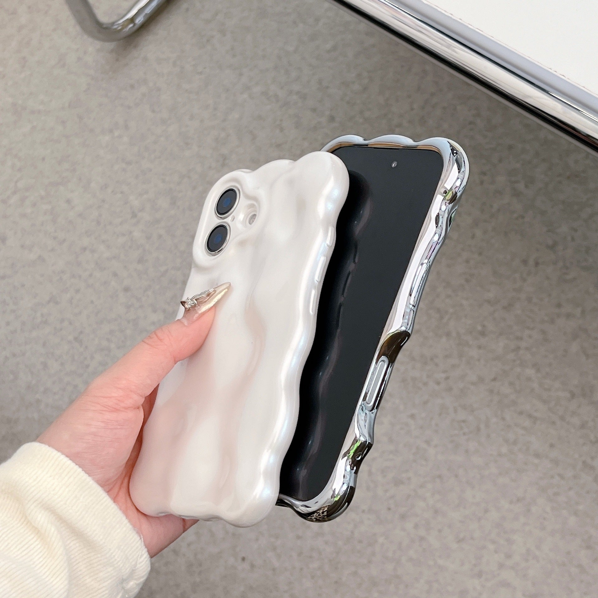 Niche Advanced Sense Plating Shell Applicable Phone Case