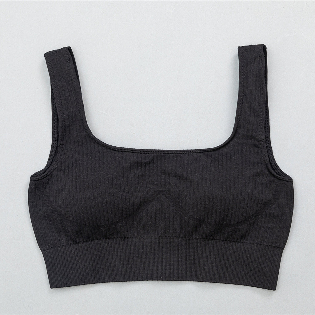 Seamless Women Yoga Set Sports Bra Shorts