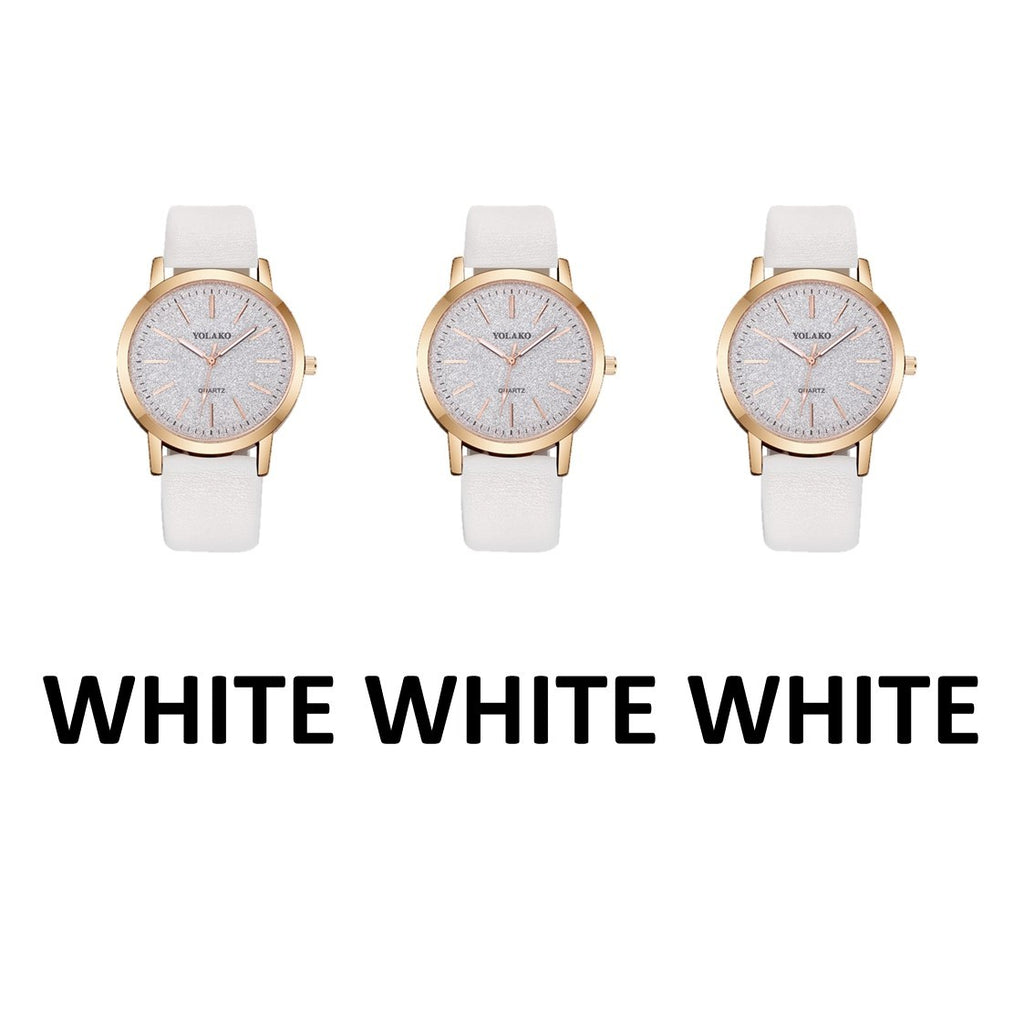PU belt watch