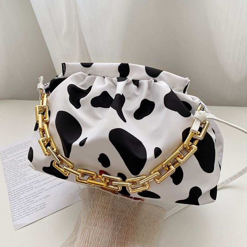 Chain Handbag, Lightweight One-shoulder Clouds