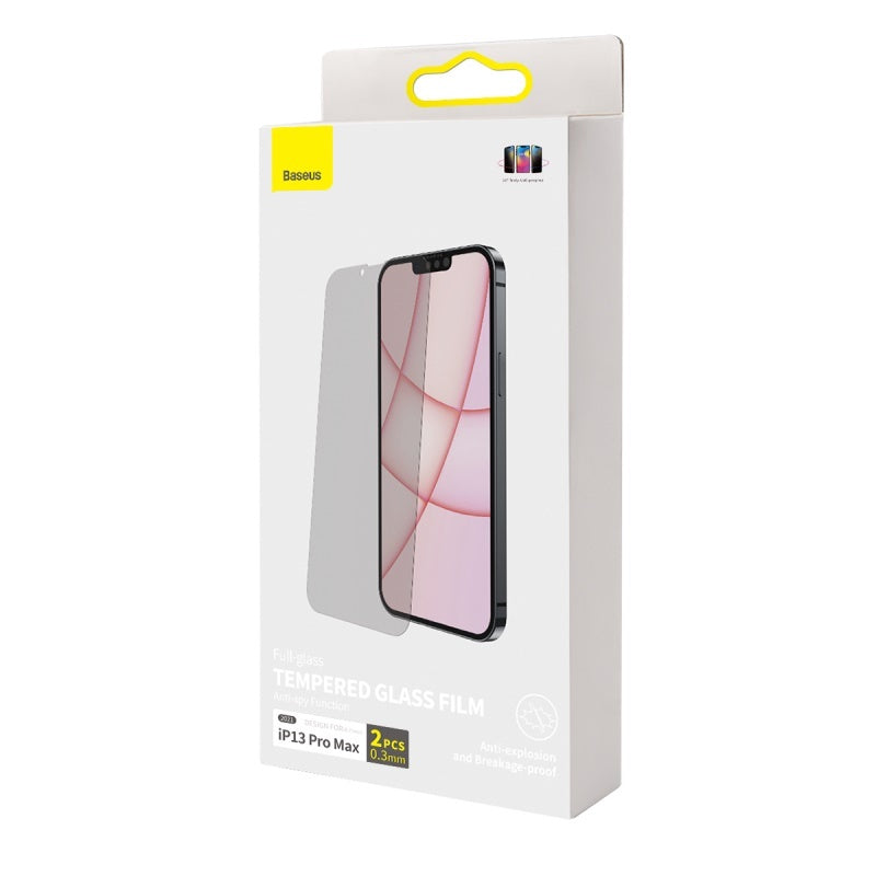 All Glass Privacy Tempered Film For IP 5.4 Inch Model