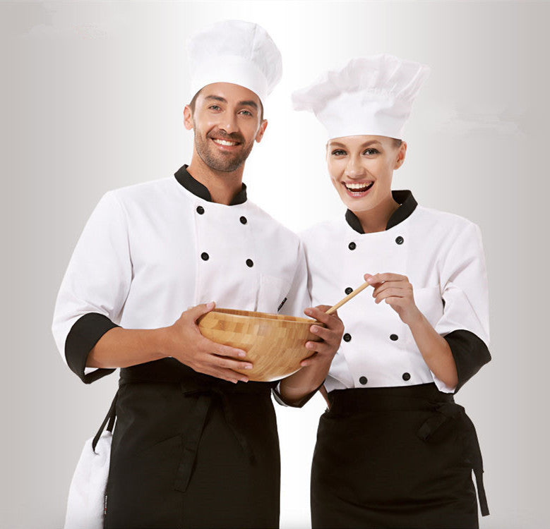 Long Sleeved Winter Clothing Hotel Kitchen