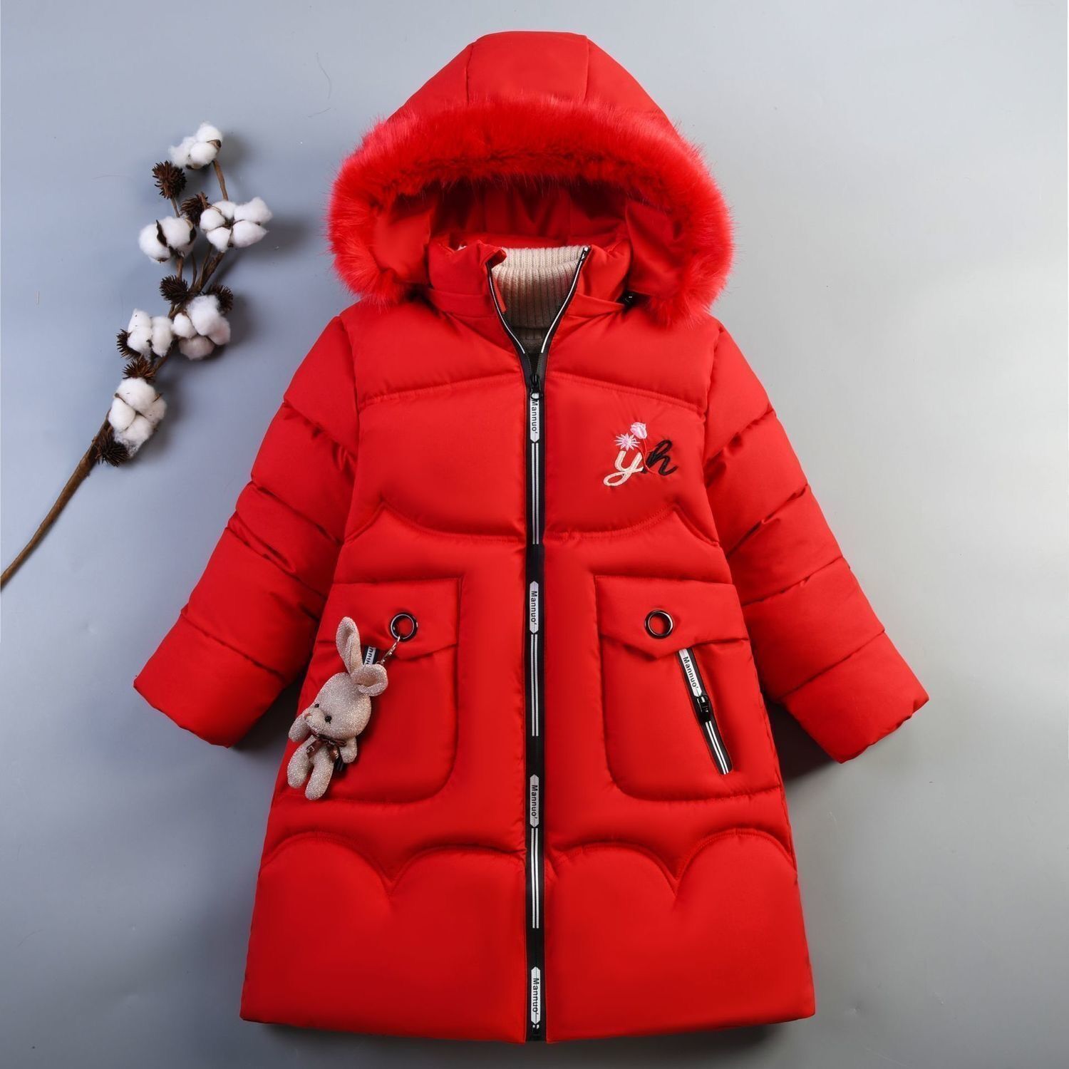 New Thickened Children's Cotton Clothes Warm