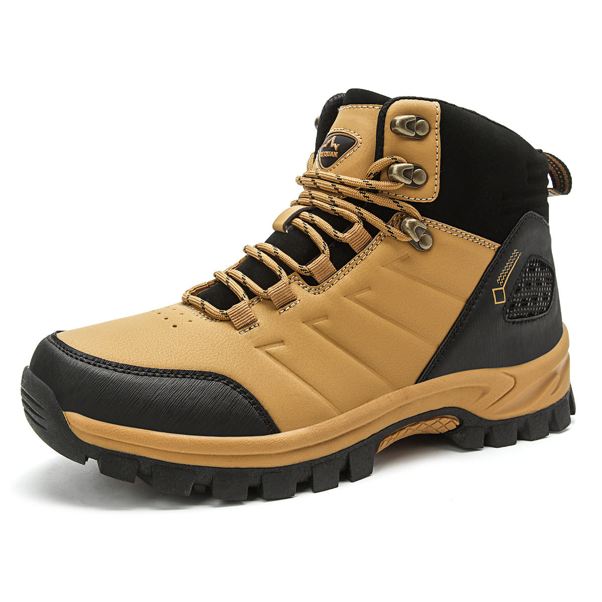 High-top Hiking Shoes For Autumn And Winter Shock Absorption Outdoor