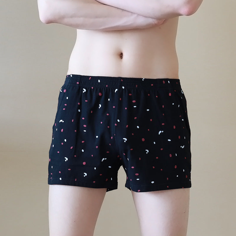 Men's Home Pajama Pants Boxer Breathable Plus Size Shorts