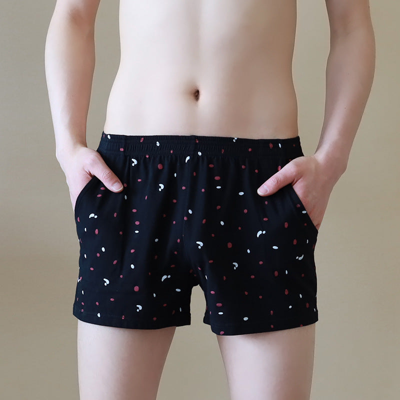 Men's Home Pajama Pants Boxer Breathable Plus Size Shorts