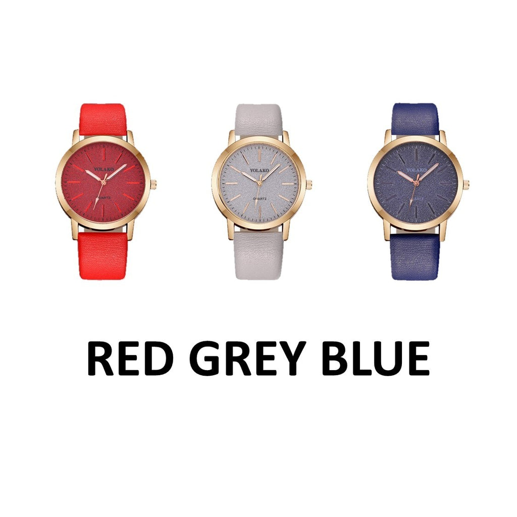 PU belt watch