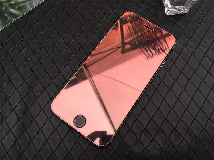 Compatible with Apple , Colorful mirror tempered film