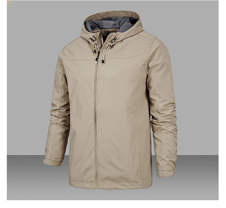 Four seasons mountaineering suit single layer jacket