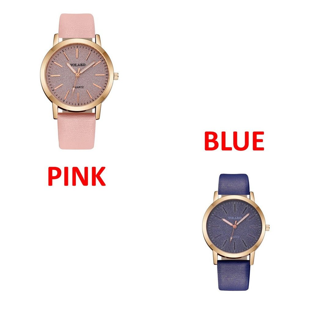 PU belt watch