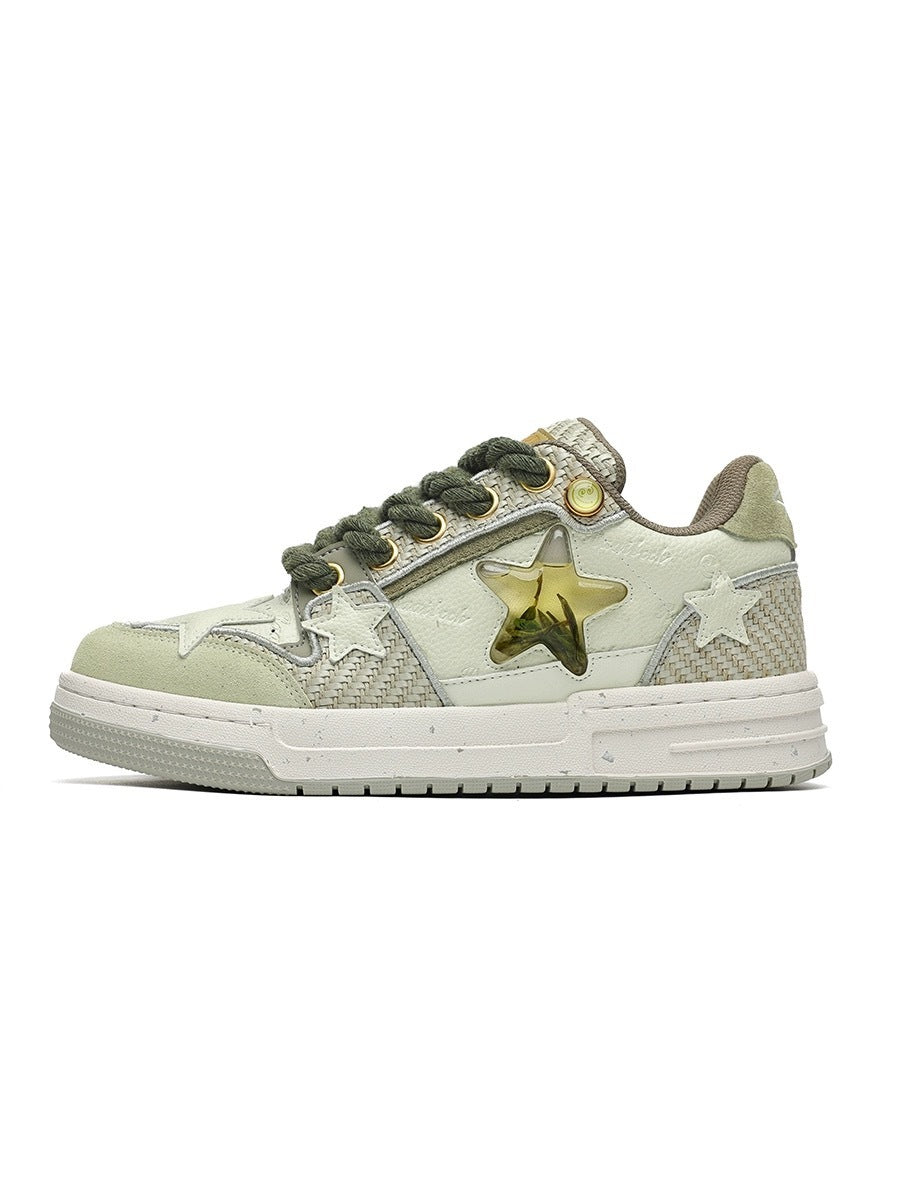 Men's And Women's Fashion All-match Low-top Platform Running Shoes