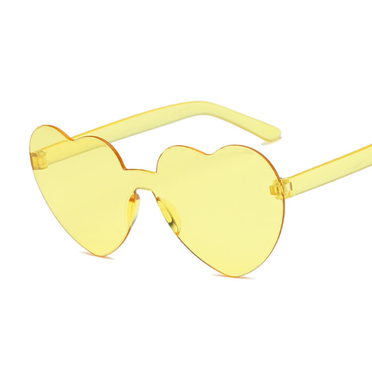 Frame heart glasses