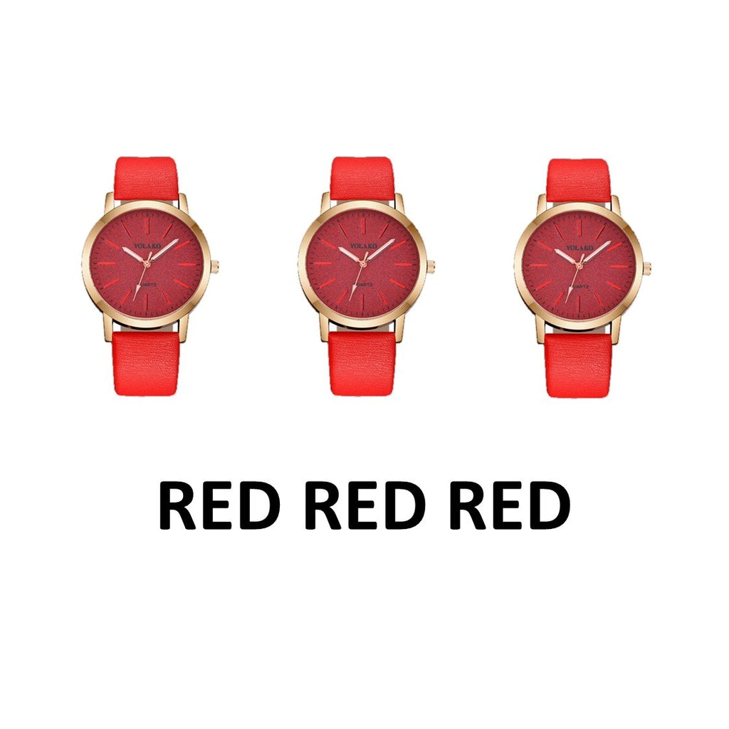 PU belt watch