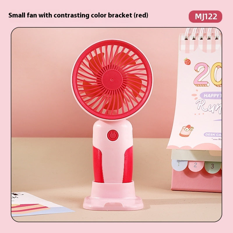 Rechargeable Handheld Desktop Portable Little Fan USB Electric Fan