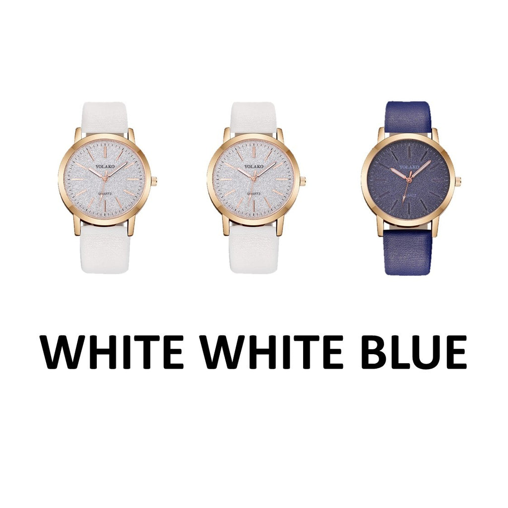 PU belt watch