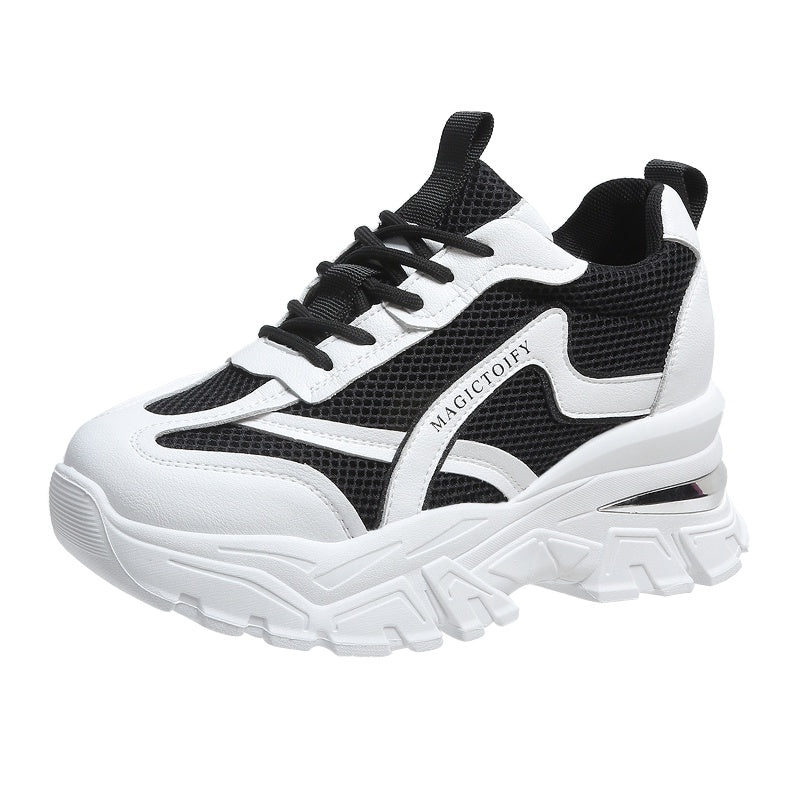 Women's Casual Sports All-match Thick-soled Retro Breathable Shoes