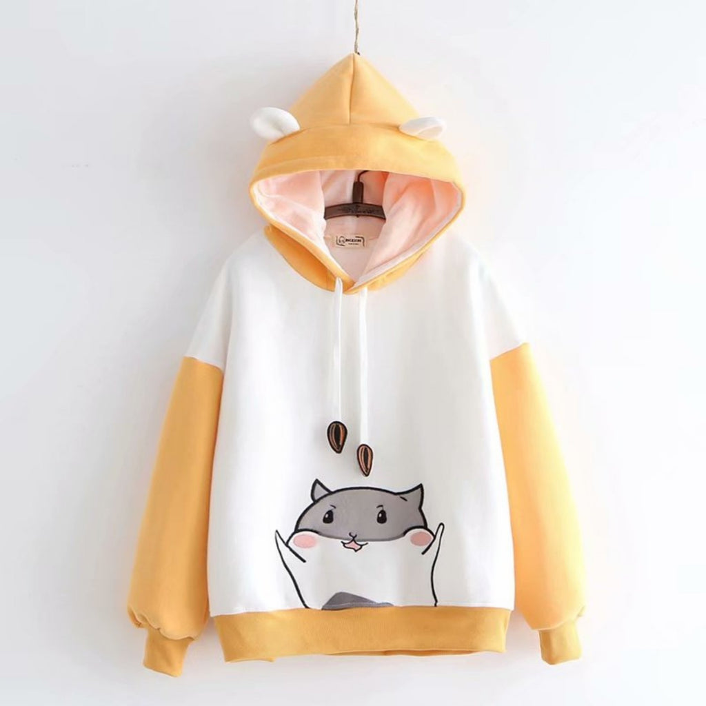 Forest Women's Autumn And Winter Clothing With Fleece Hoodie For Women