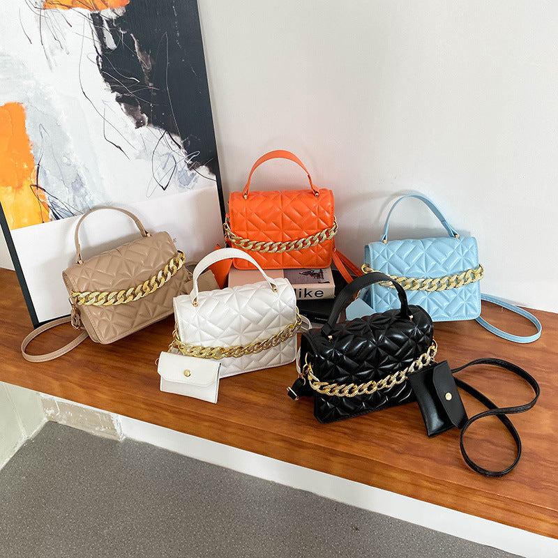 Ladies Fashion Personality Chain Tote Bag