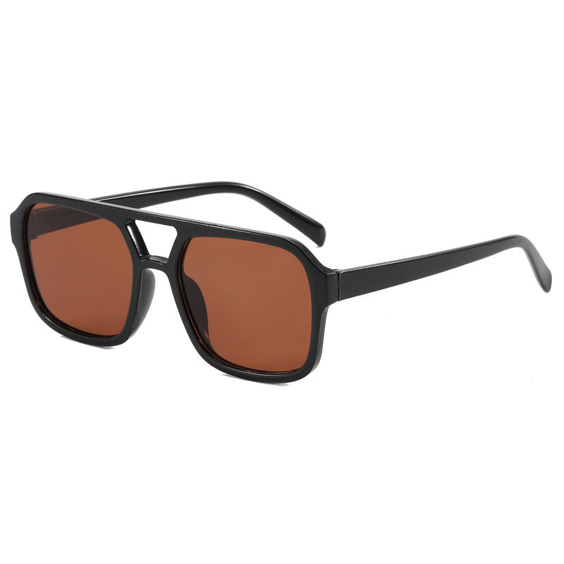 Personalized Retro UV-proof Double Beam Sunglasses