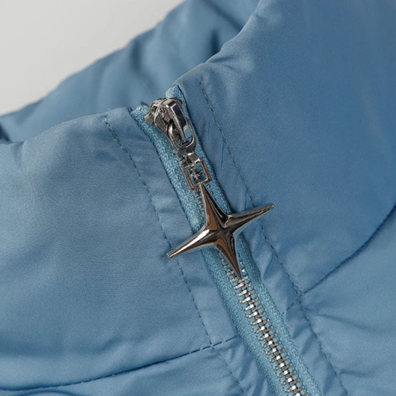 Retro Flame Loose Winter Couple Thickened Cotton-padded Coat