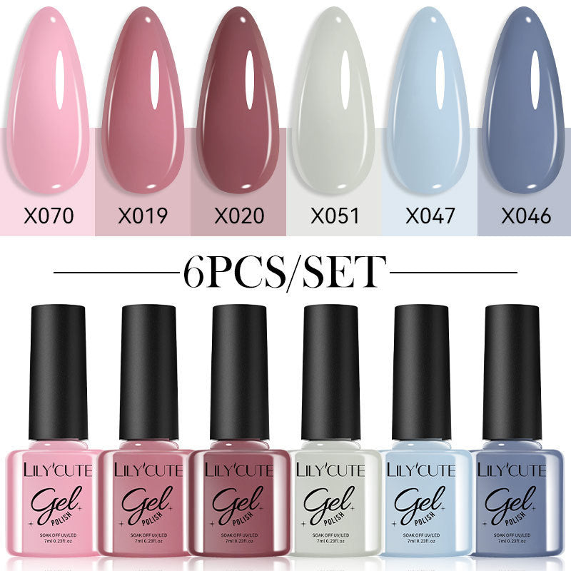 Solid Color UV Polish Glitter Suit UV Polish