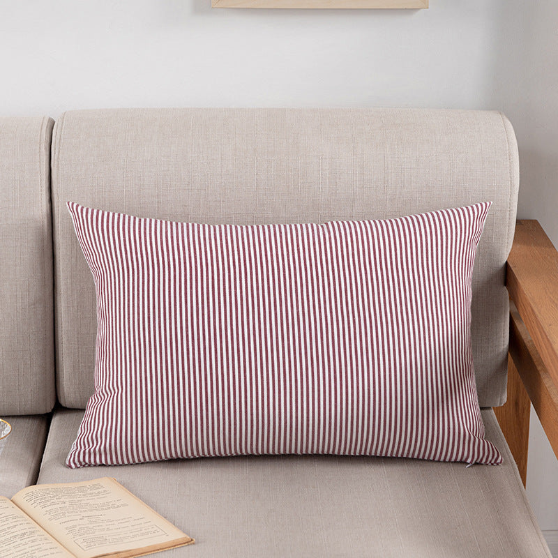 New Nordic Plaid Pillowcase Without Core