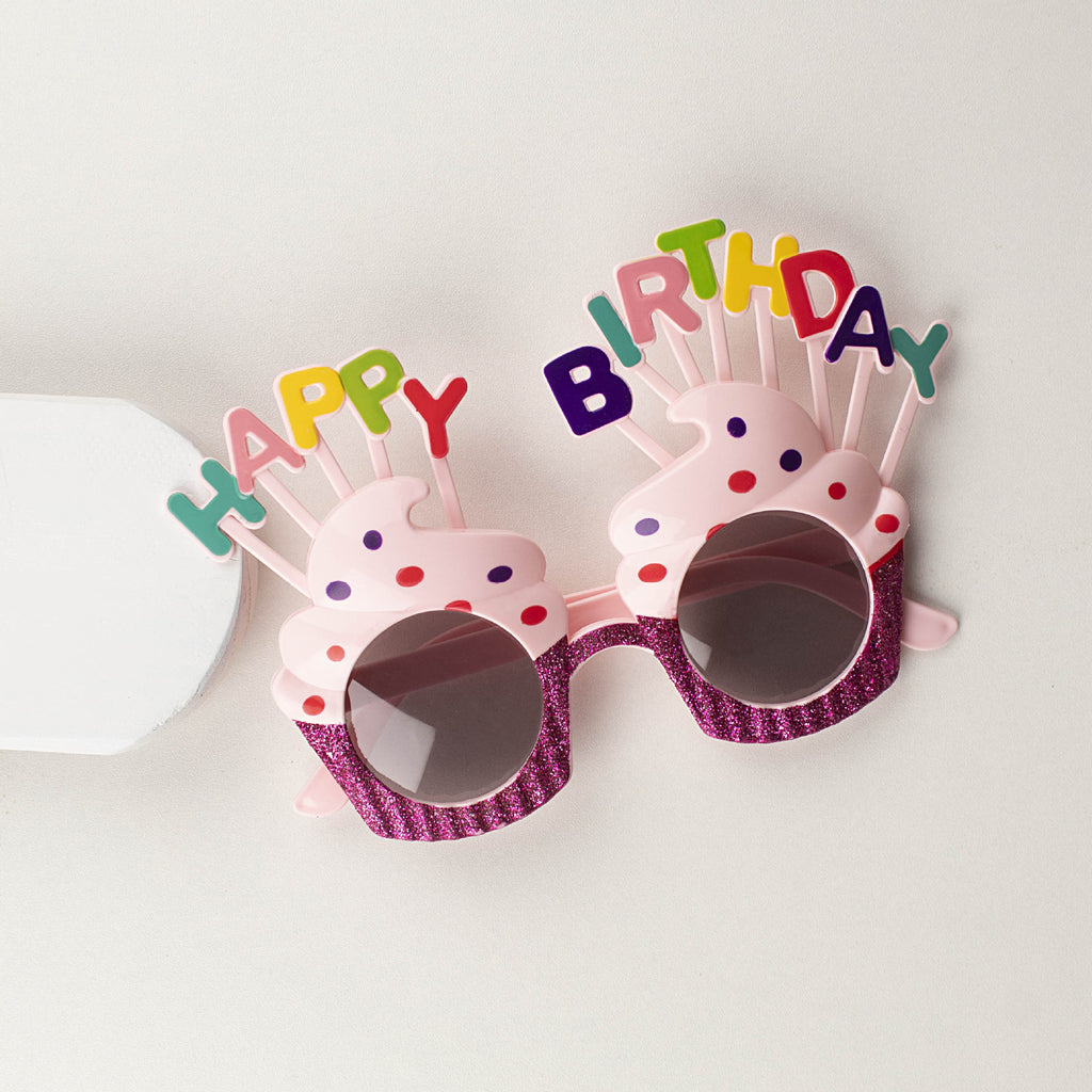 Birthday Glasses Xiaohongshu Same Style Internet Celebrity Funny Photography