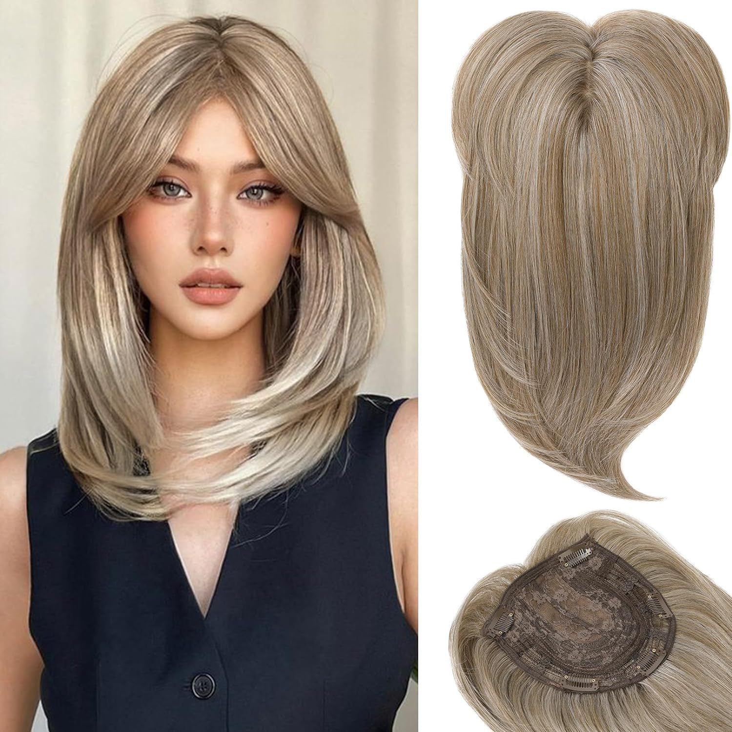 Amazon Foreign Trade Top Hair Supplementing Piece Women