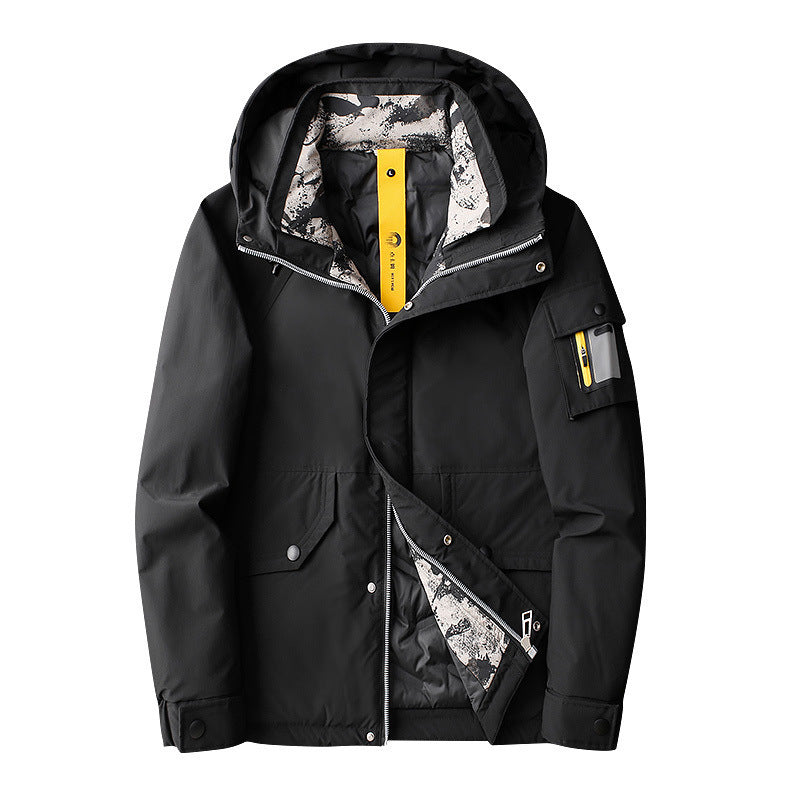 Ambrose Bulky Padded Style Thick Hooded Coat