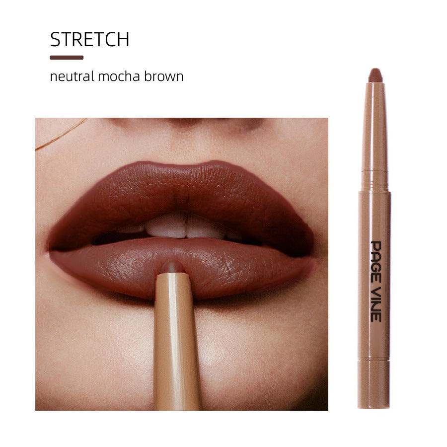 Matte Double-headed Silky Polypeptide Lip Liner