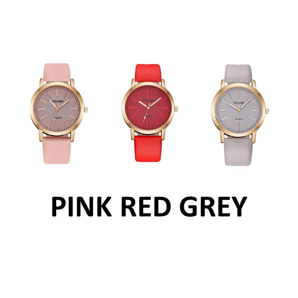 PU belt watch