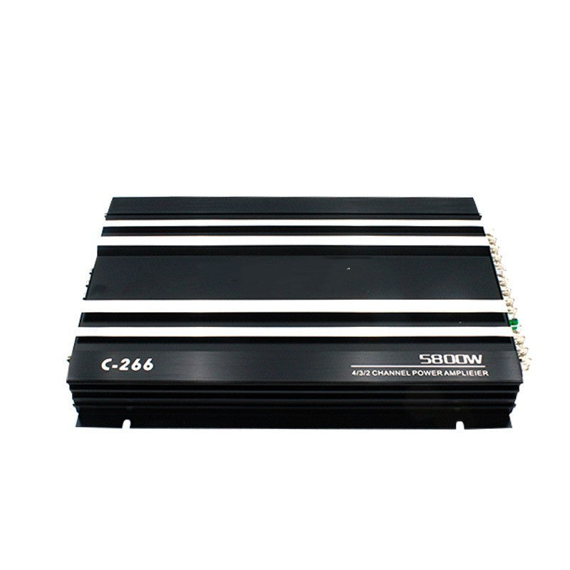Four Channel Car Amplifier Made Of Aluminum Alloy