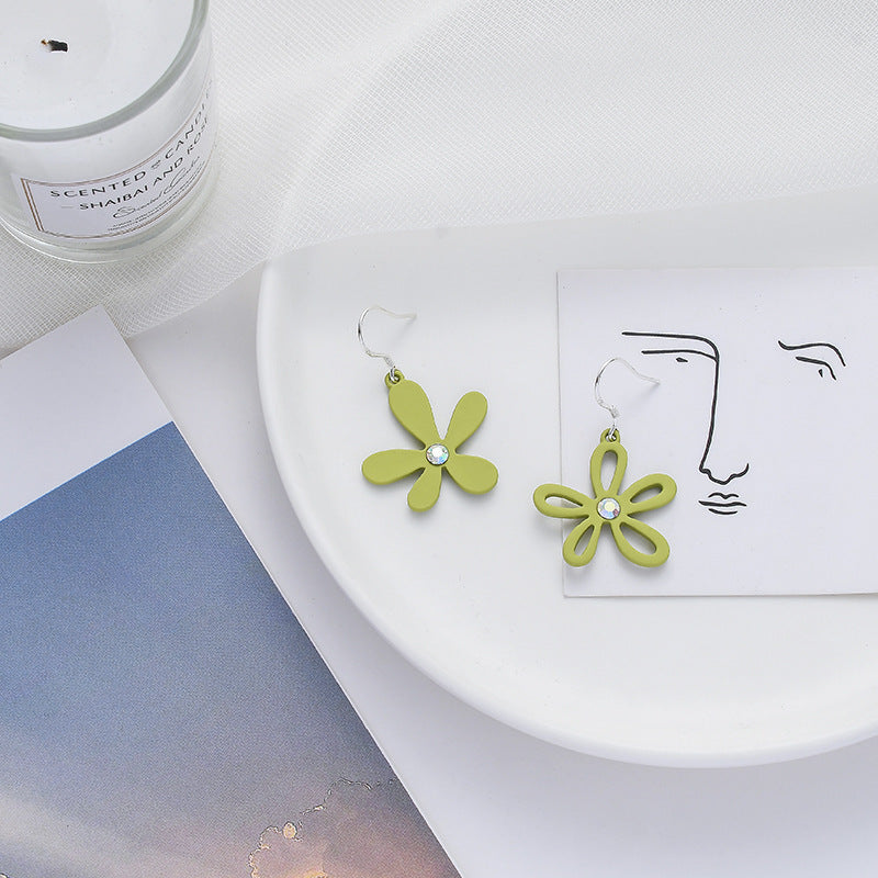 Fashion New Avocado Flower Earrings