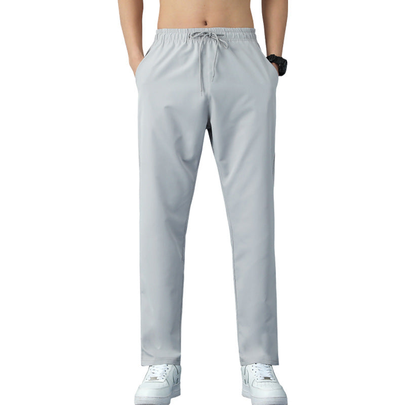 Casual Pants Micro-elastic Slim Slimming Feet Nine-point Pants Boys