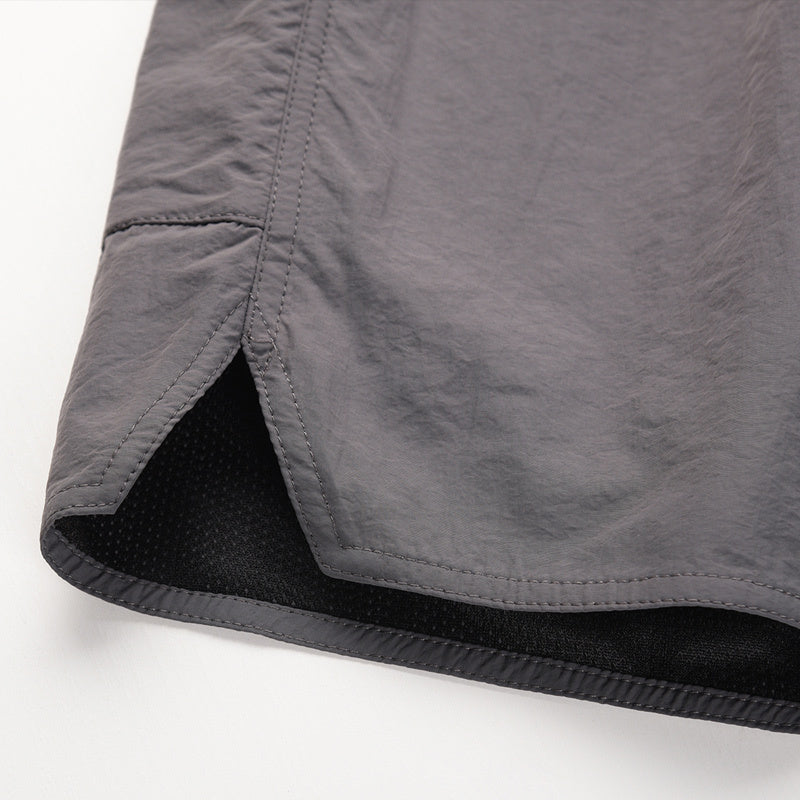 Solid color straight boxers